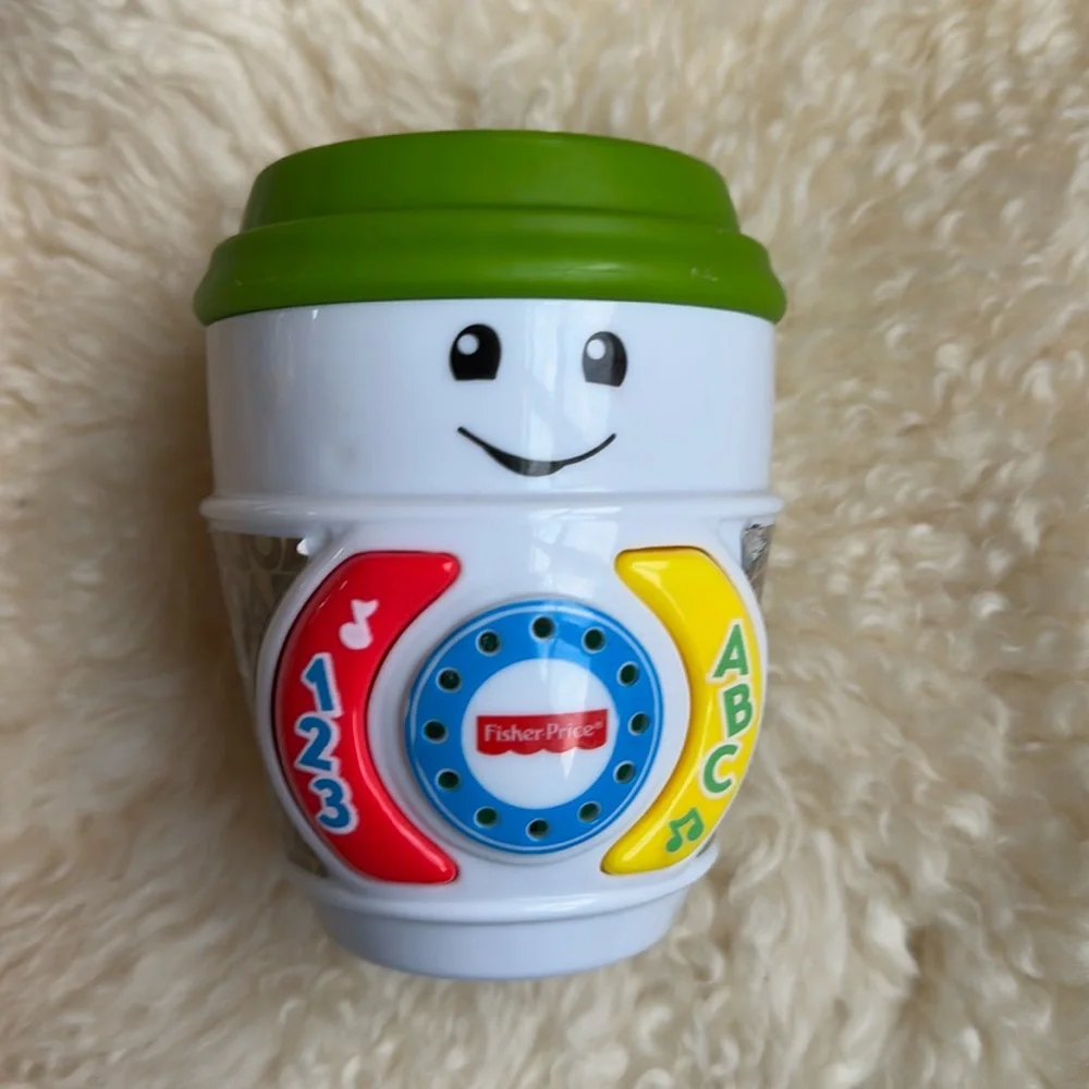 Fisher-Price Laugh & Learn On-The-Glow Coffee Cup, Multicolor
